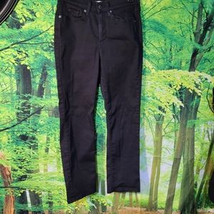 (3291-6) Levi Strauss classic straight, Size 4 W27/L28, Black, Jean Waterless
